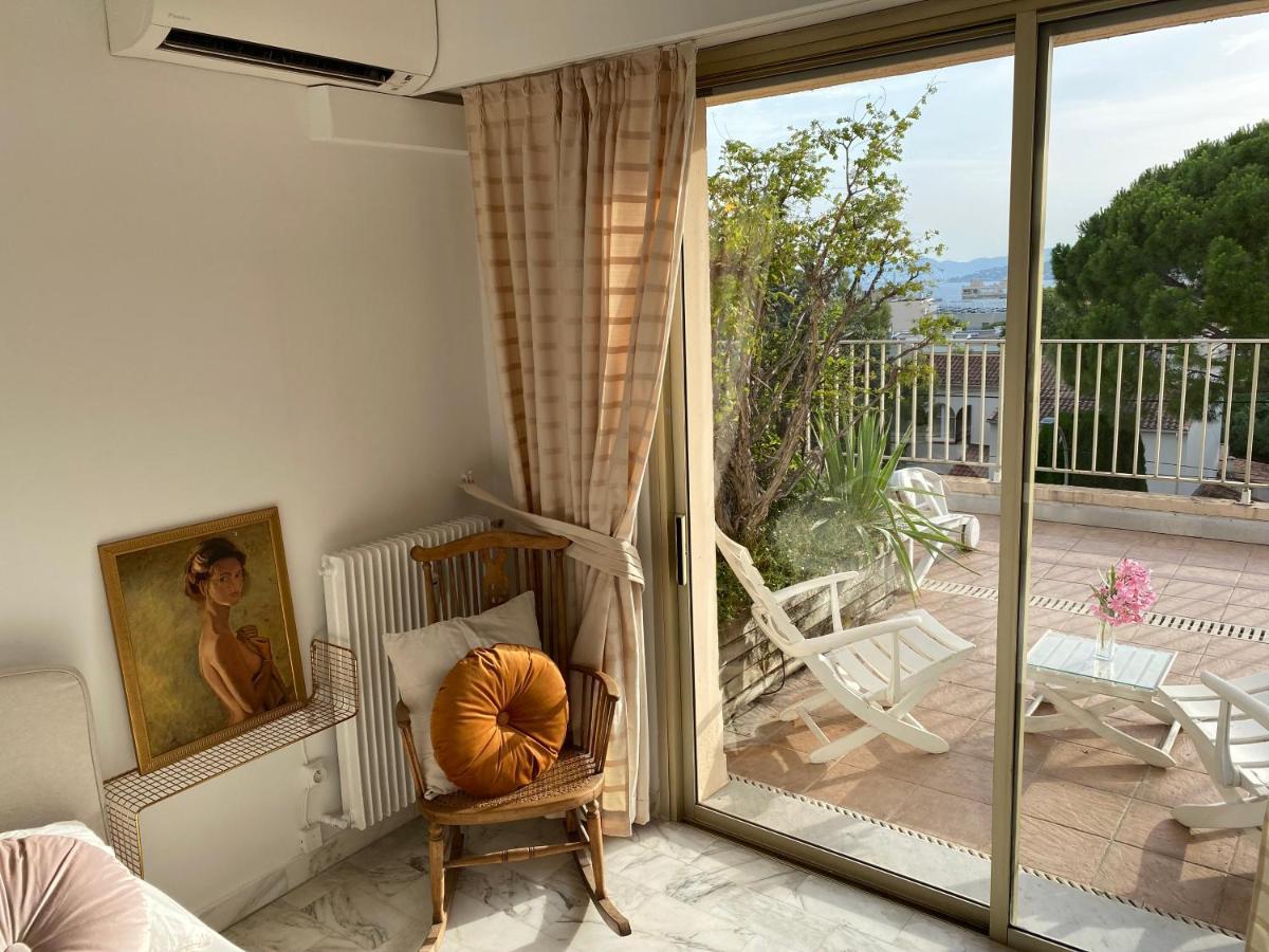 Ferienwohnung Panoramic Sea View Penthouse With Jacuzzi And 450 Sqm Terrace Antibes Exterior foto