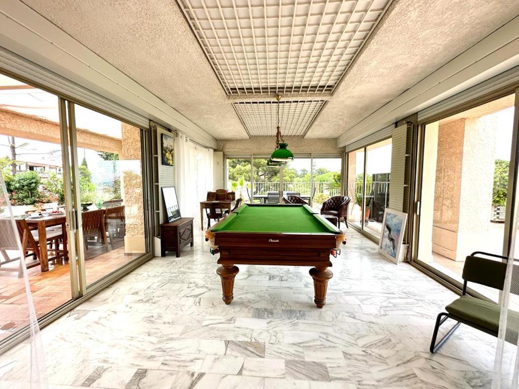 Ferienwohnung Panoramic Sea View Penthouse With Jacuzzi And 450 Sqm Terrace Antibes Exterior foto